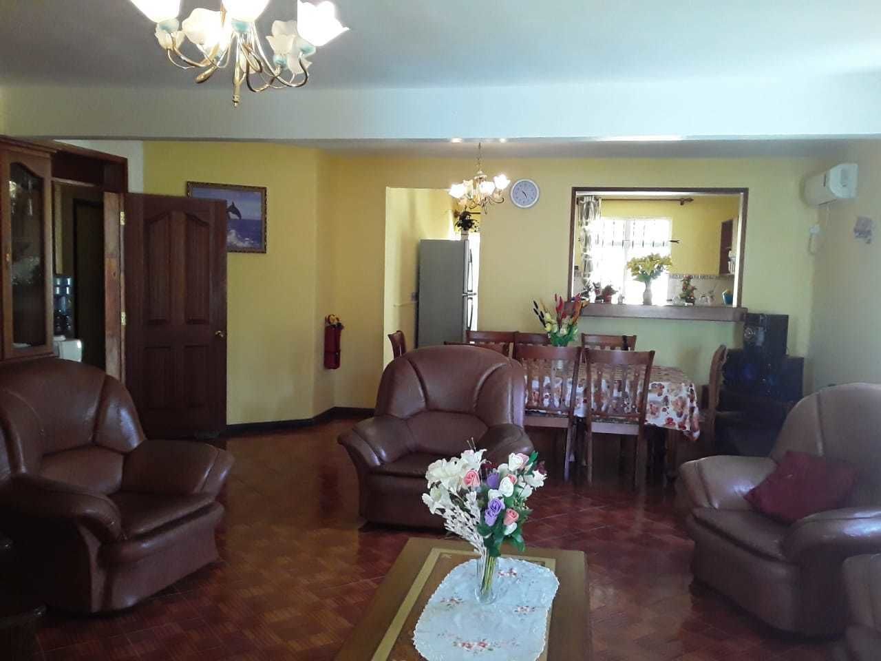 70-inch flat-screen TV with satellite channels, TV, DVD player