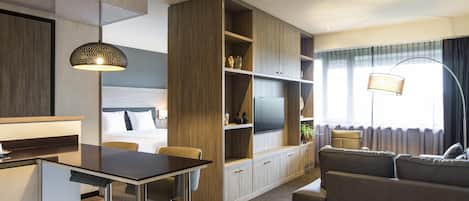 Departamento junior, 1 cama matrimonial | Exterior