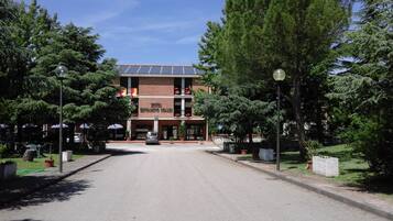 Facciata della struttura