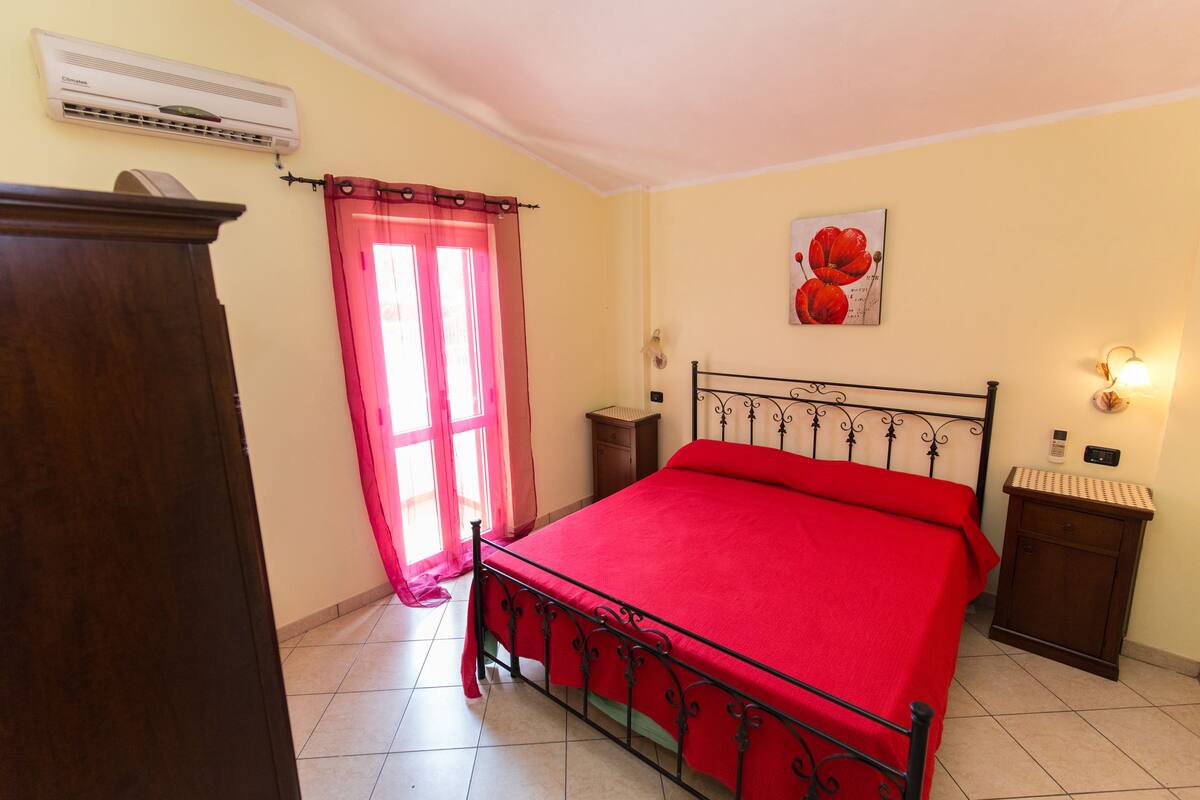 2 habitaciones y sábanas de algodón egipcio