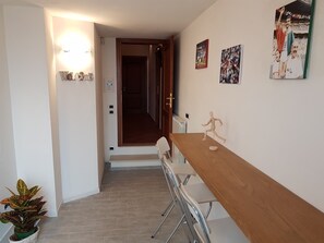 Interior entrance
