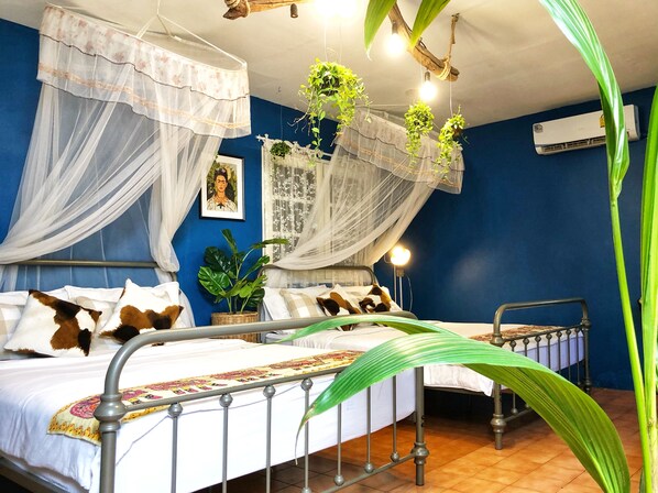 Deluxe Twin Room, 2 Queen Beds | Garden view