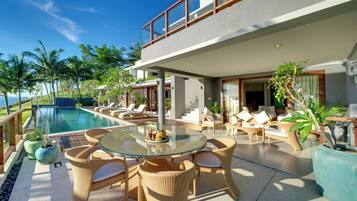Villa, 5 Bedrooms, Sea View | Desk, iron/ironing board, free WiFi, bed sheets