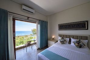 Deluxe Double Room, Sea View (with Free Return Airport Transfers) | View from room