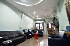 Sala de estar en el lobby