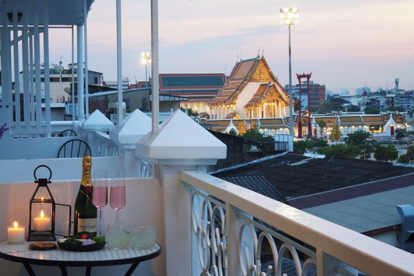 Dobbeltrom – grand | Byutsikt