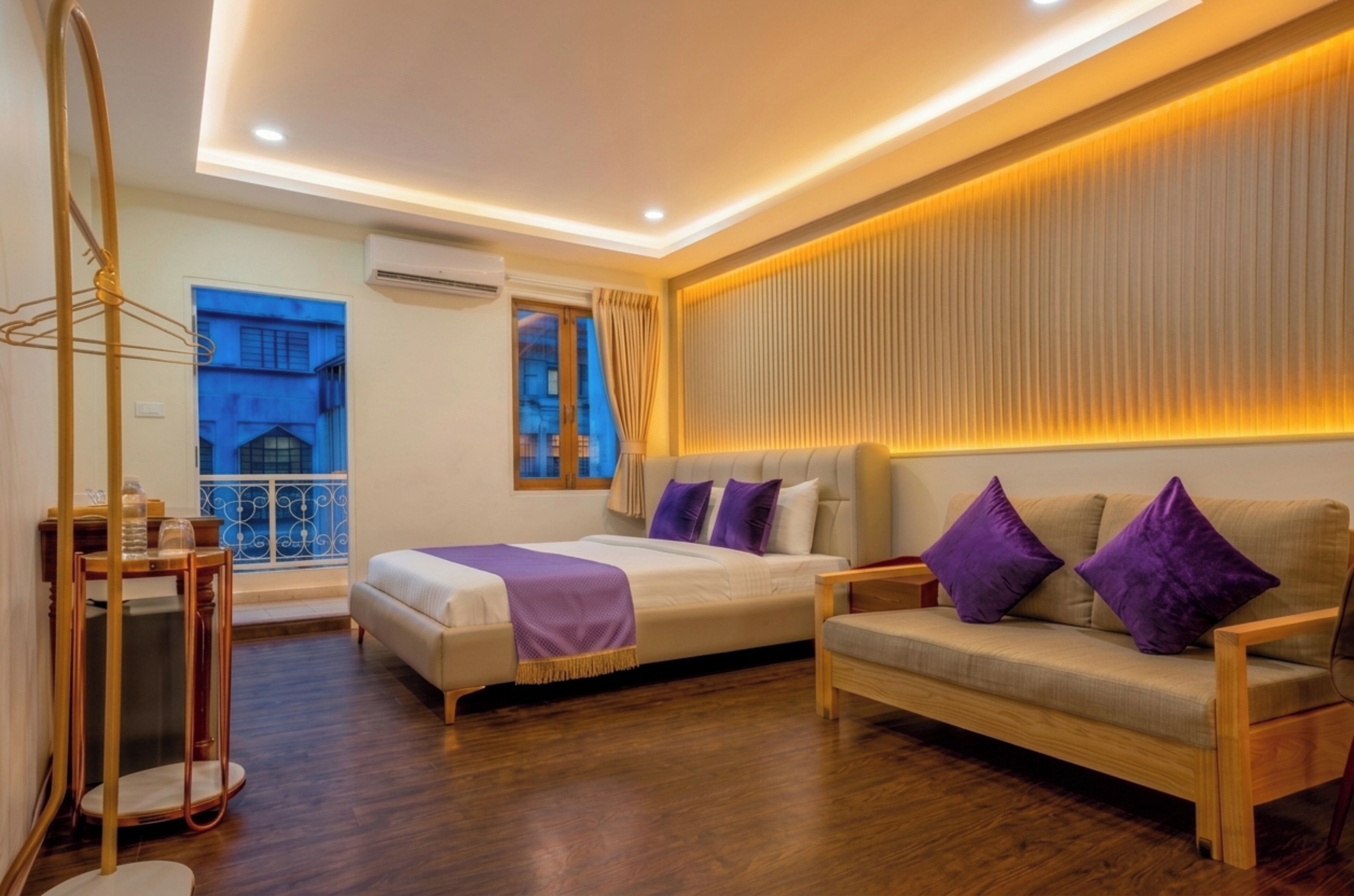 Grand Double Room | Desk, laptop workspace, soundproofing, cribs/infant beds