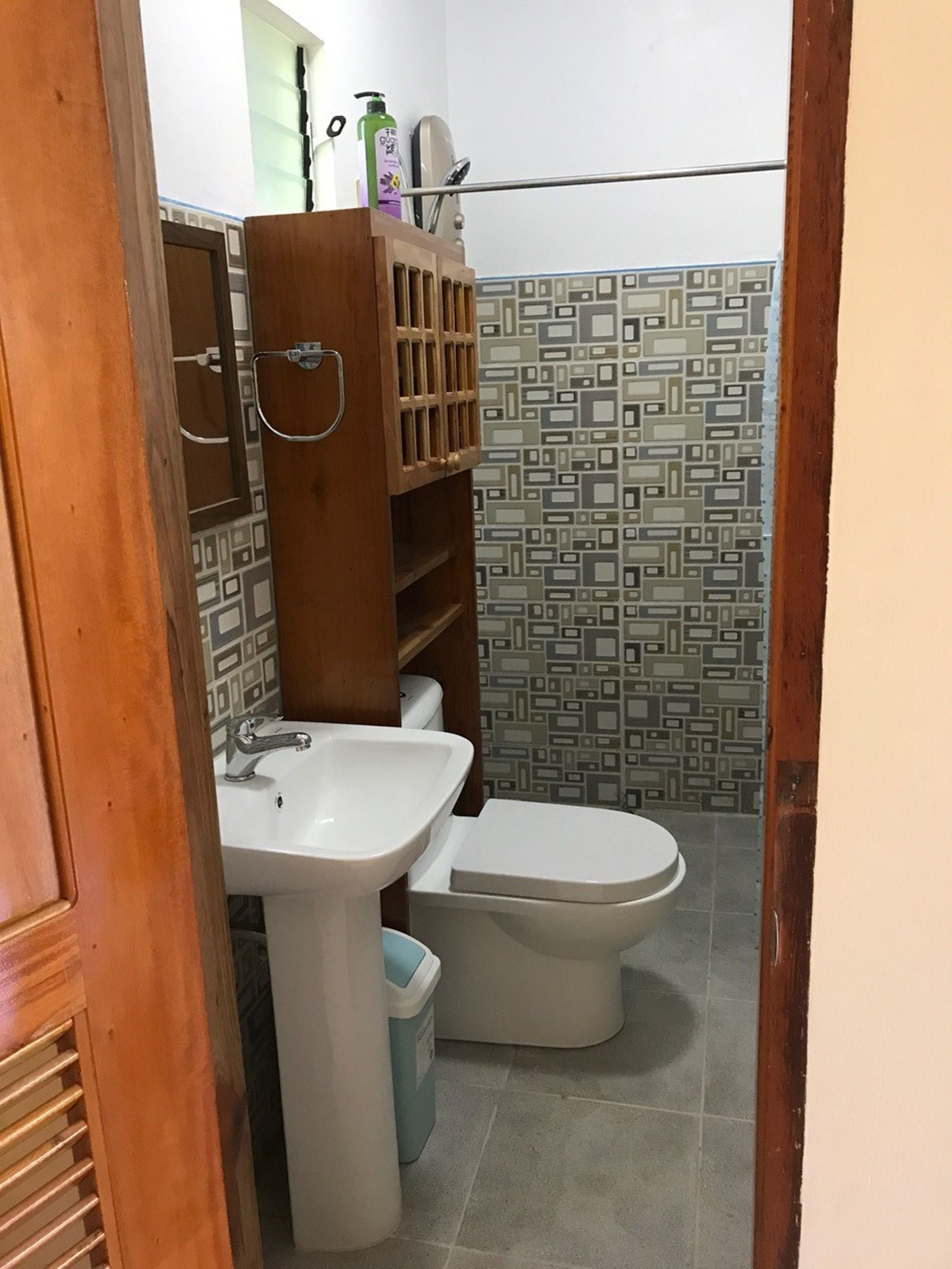 shower, hair dryer, bidet, soap