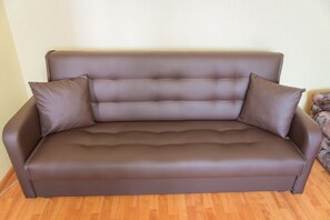 Apartment, 1 Schlafzimmer | Wohnbereich | Flachbildfernseher