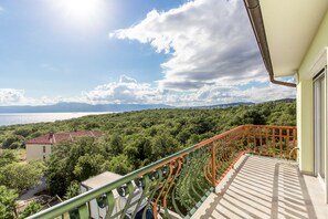 Blick von der Unterkunft