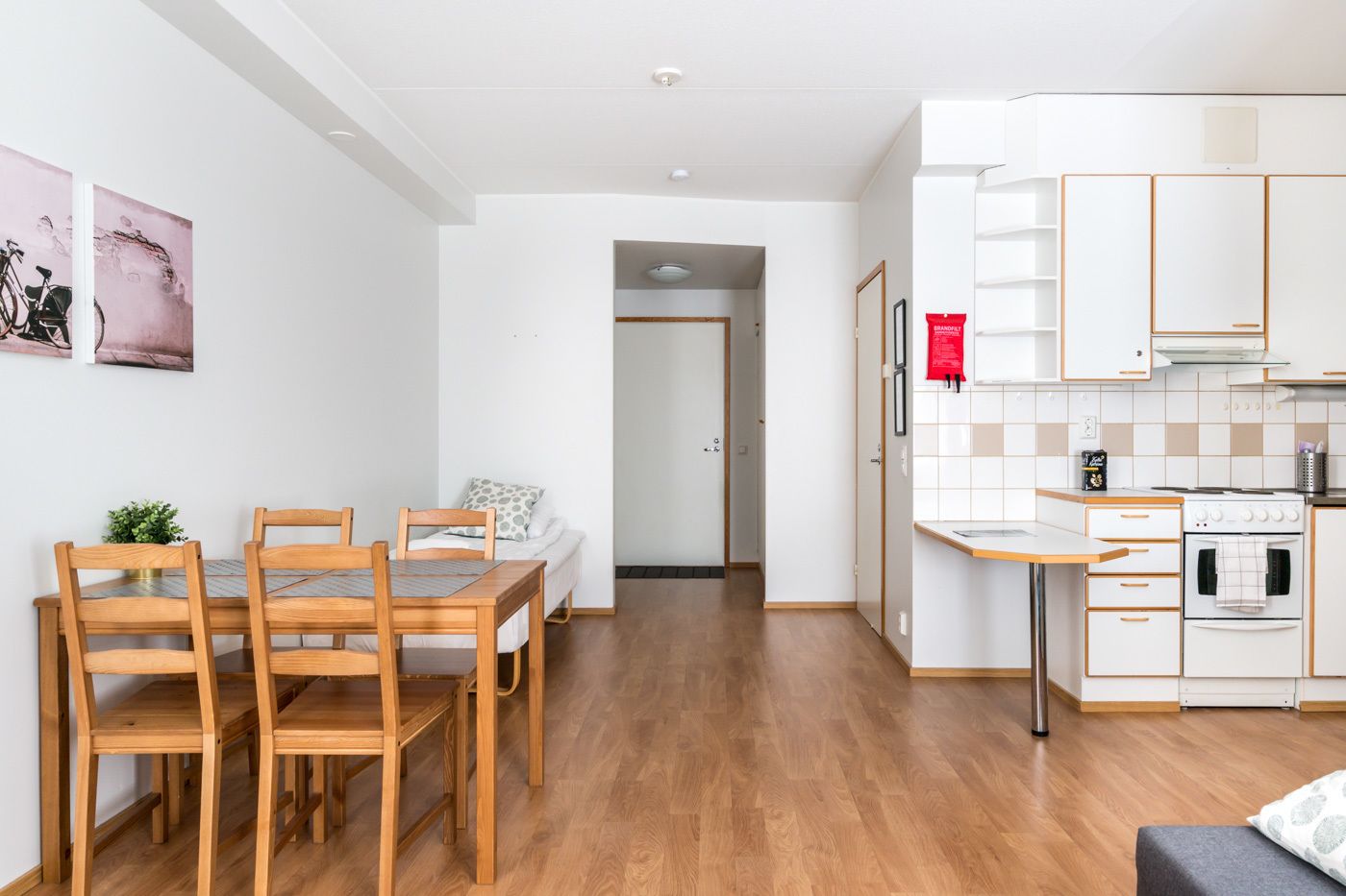 Standard-huoneisto, 1 makuuhuone, sauna | Ruokailu omassa huoneessa