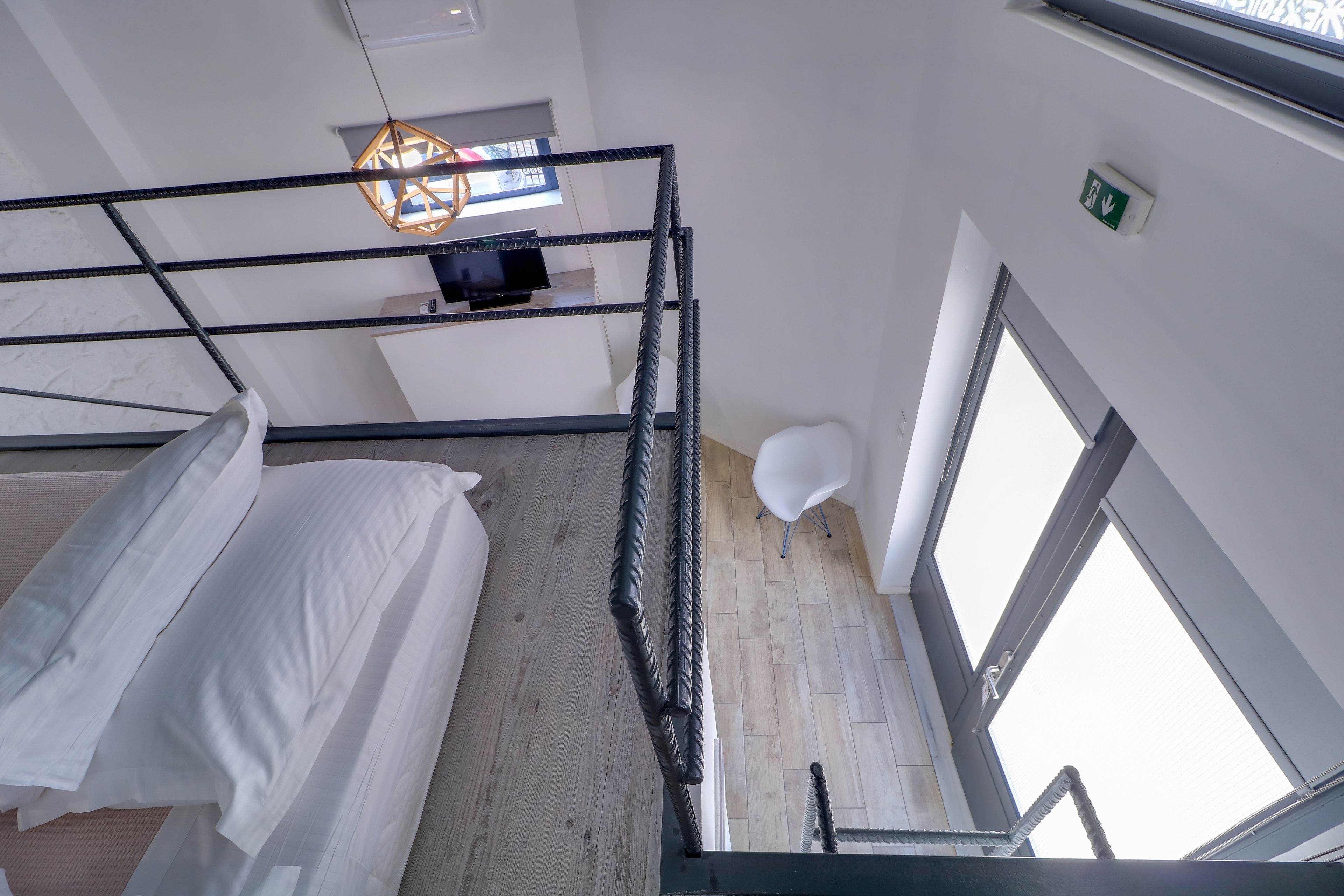 street level loft | in-room safe, blackout curtains, soundproofing, iron/ironing board