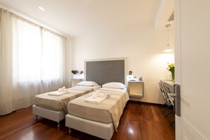 Superior Double or Twin Room, City View | Minibar, in-room safe, desk, soundproofing - Guest House Al Conservatorio (Rome)