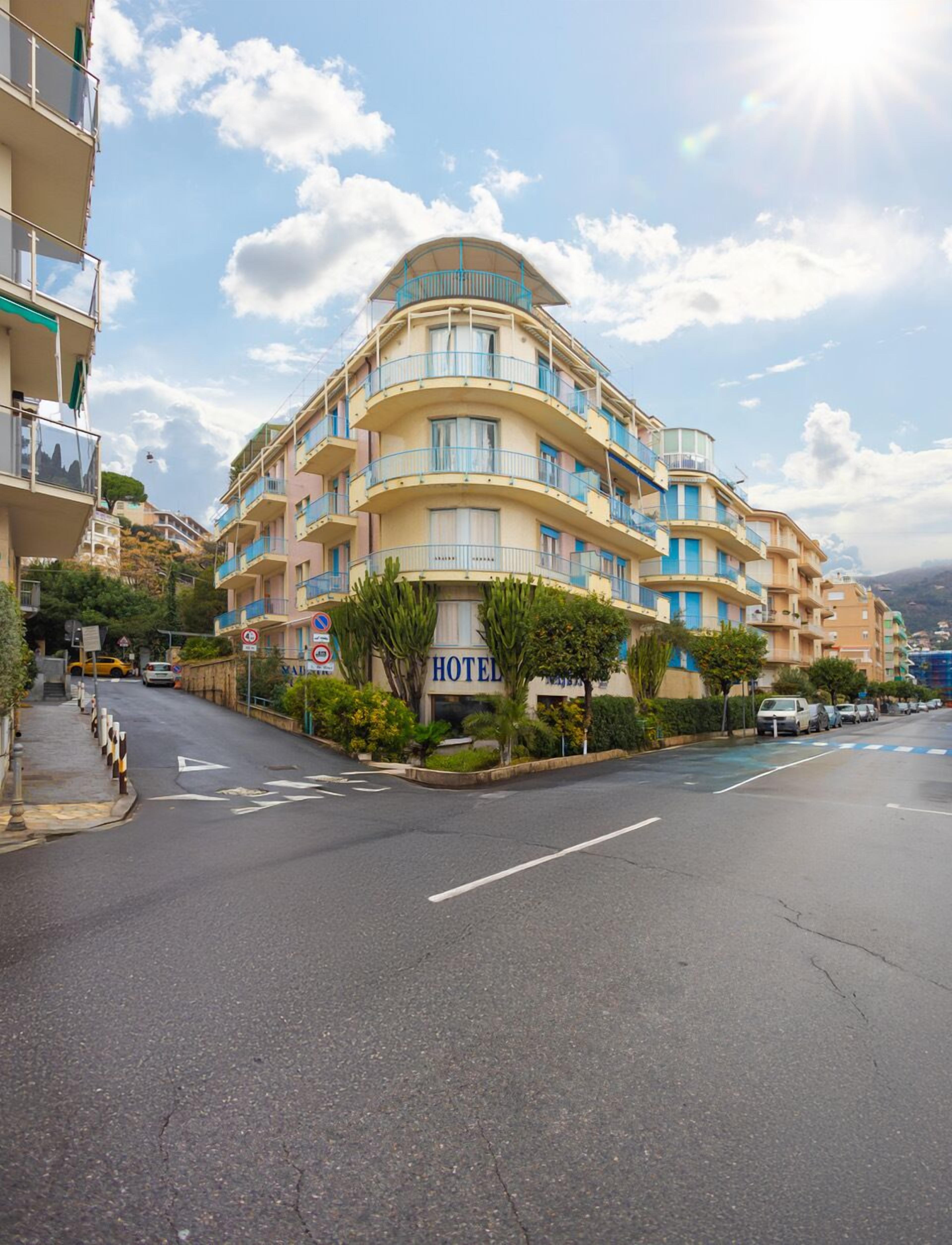 Façade de l’hébergement