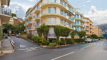 Fassade der Unterkunft