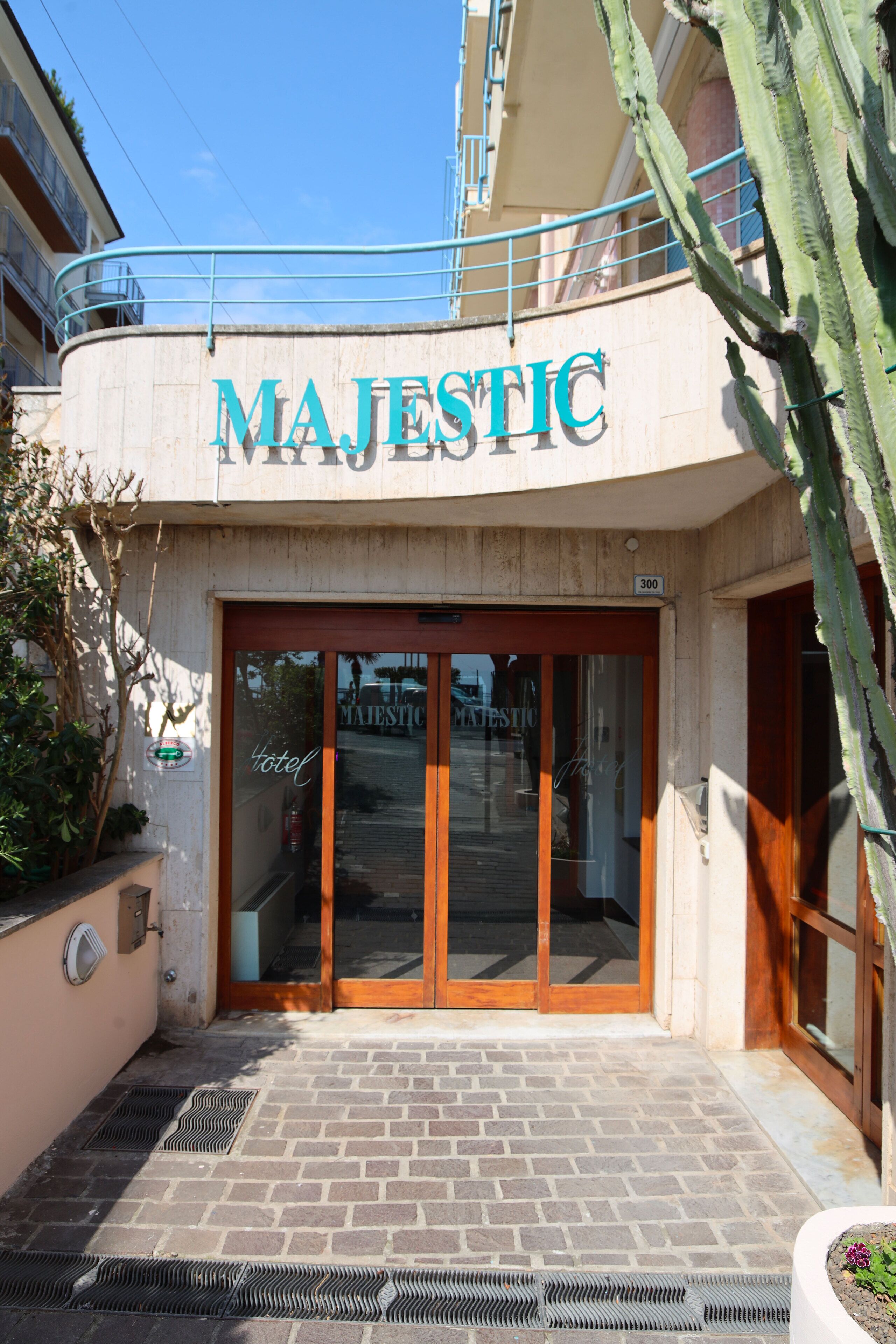 Entrée de l’hébergement