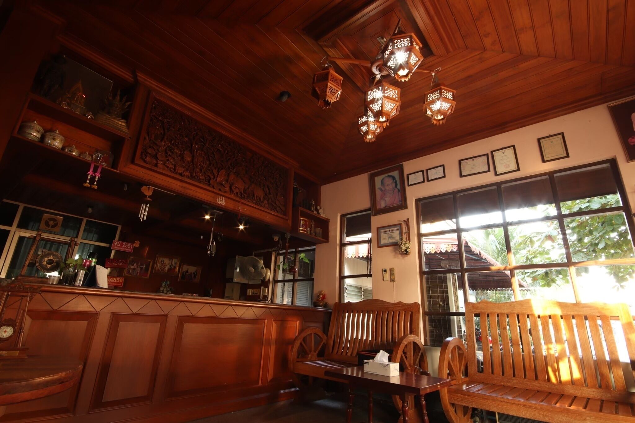 check-in/check-out kiosk