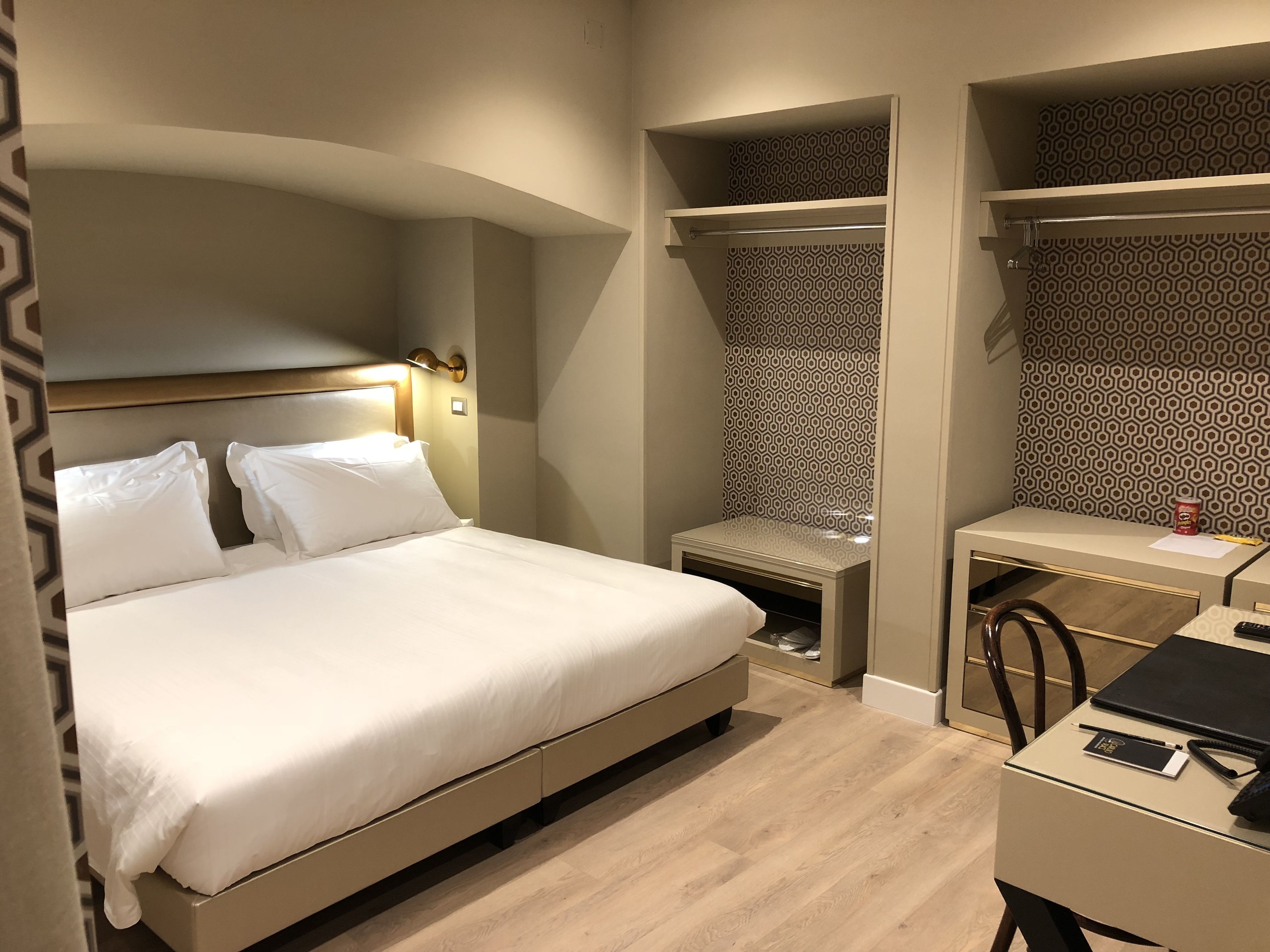 premium bedding, memory-foam beds, minibar, in-room safe