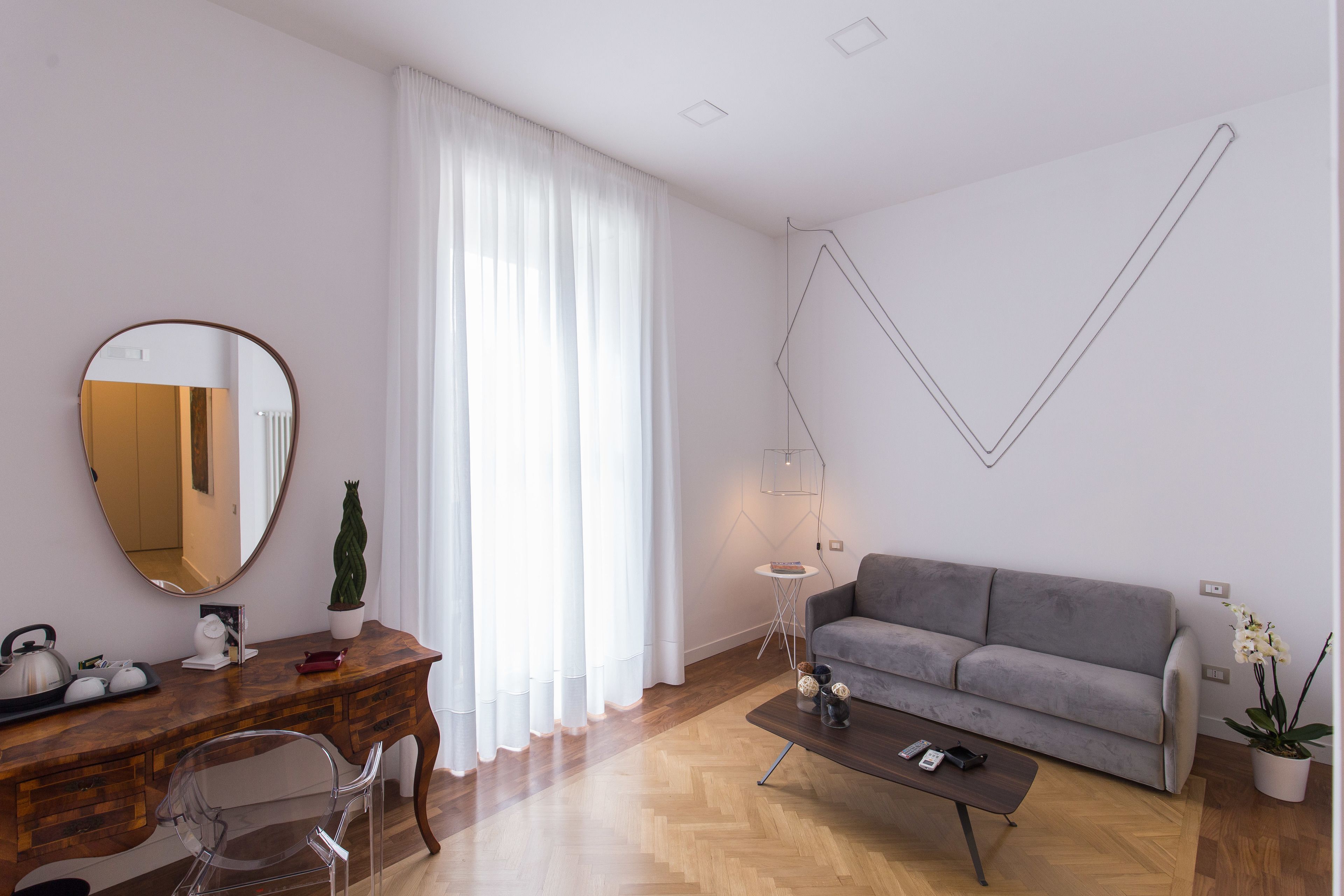Luxury-Suite, Stadtblick | Wohnbereich