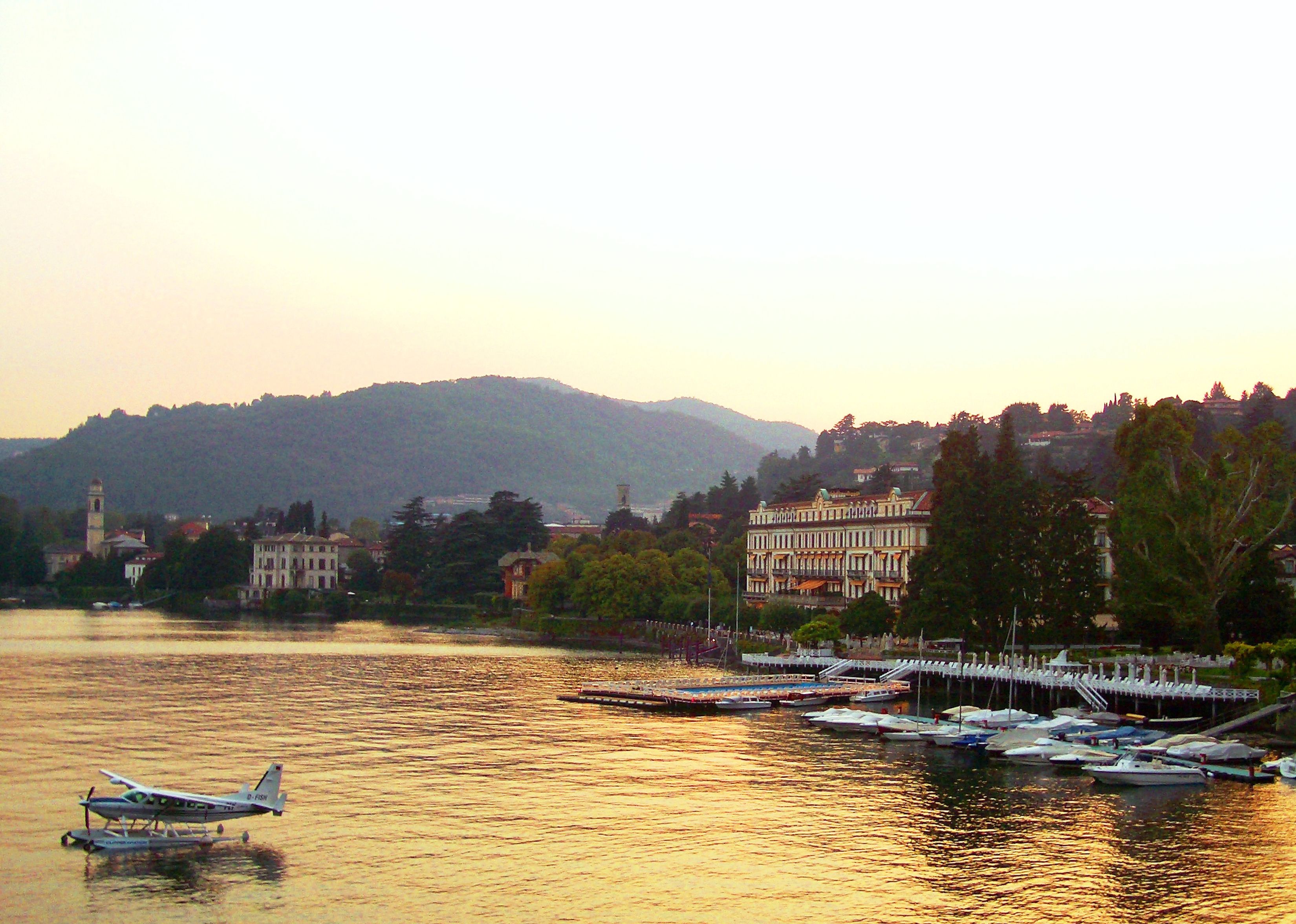 Blick von der Unterkunft