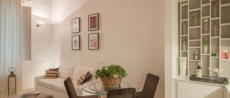 Appartement, 1 chambre | Coin séjour