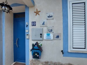 Entrada al alojamiento