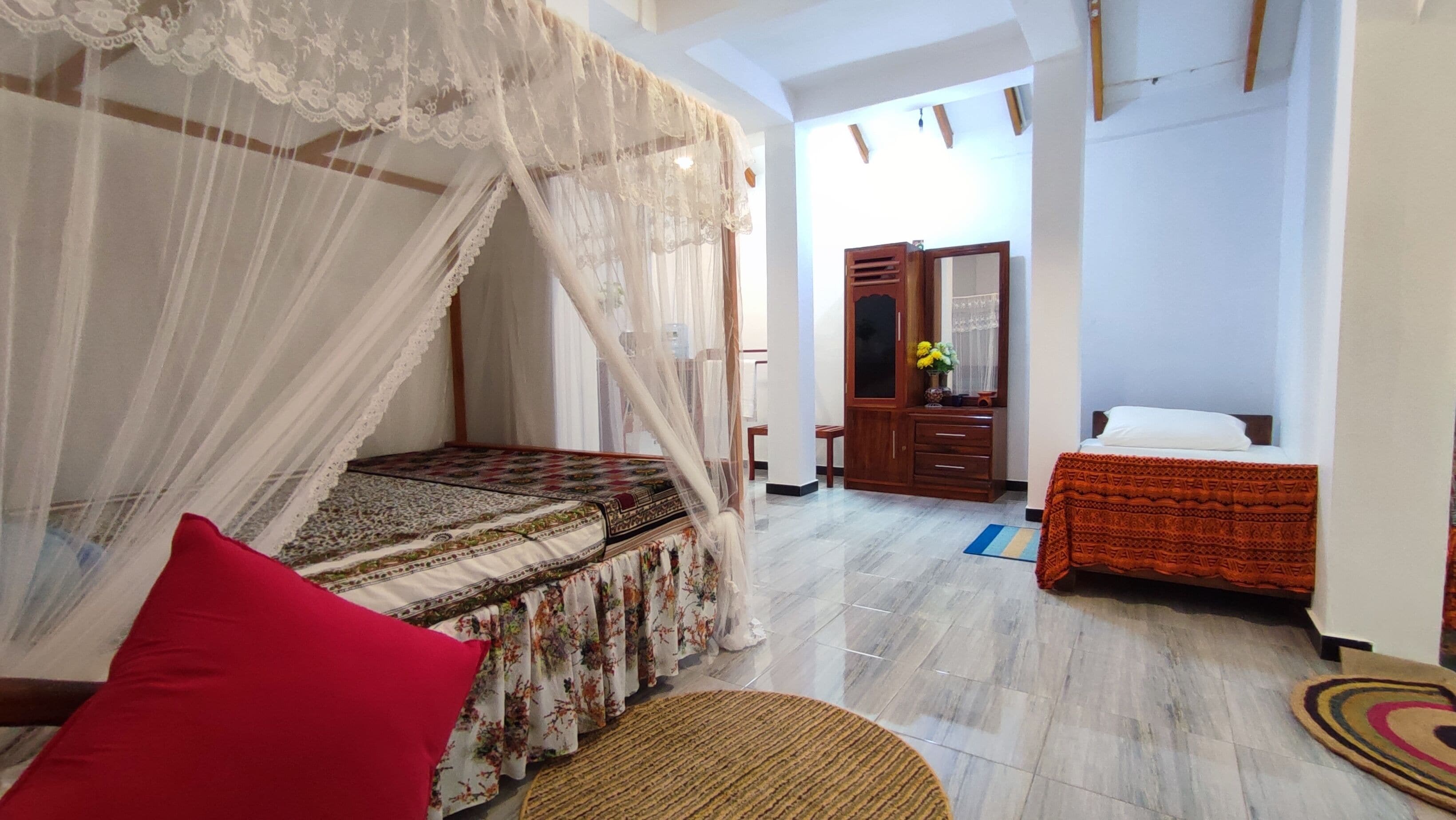 Deluxe Quadruple Room | Premium bedding, in-room safe, WiFi (free)