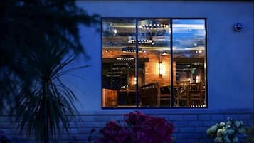 Front of property – evening/night