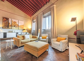 Appartement, 2 chambres | Coin séjour
