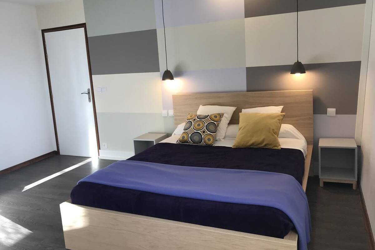Doppelzimmer (Fleurette) | Individuell dekoriert, individuell eingerichtet, Verdunkelungsvorhänge