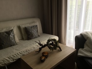 Chambre Double, balcon