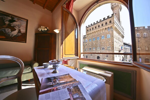 Deluxe-Apartment, 1 Schlafzimmer | Ausblick vom Zimmer