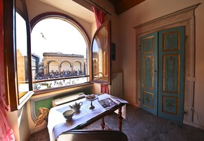 Deluxe-Apartment, 1 Schlafzimmer | Ausblick vom Zimmer