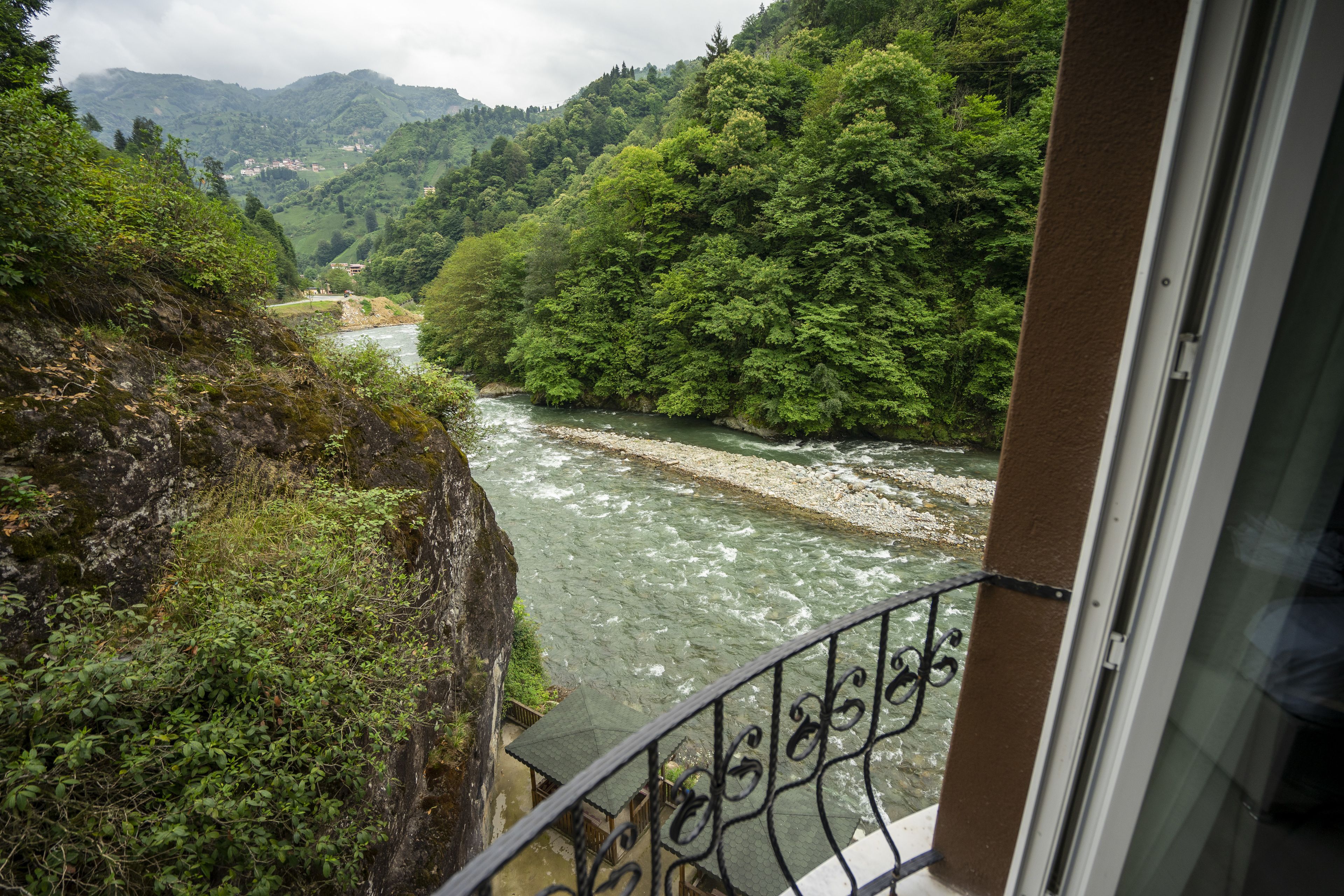 economy double room, mountain view | view from room