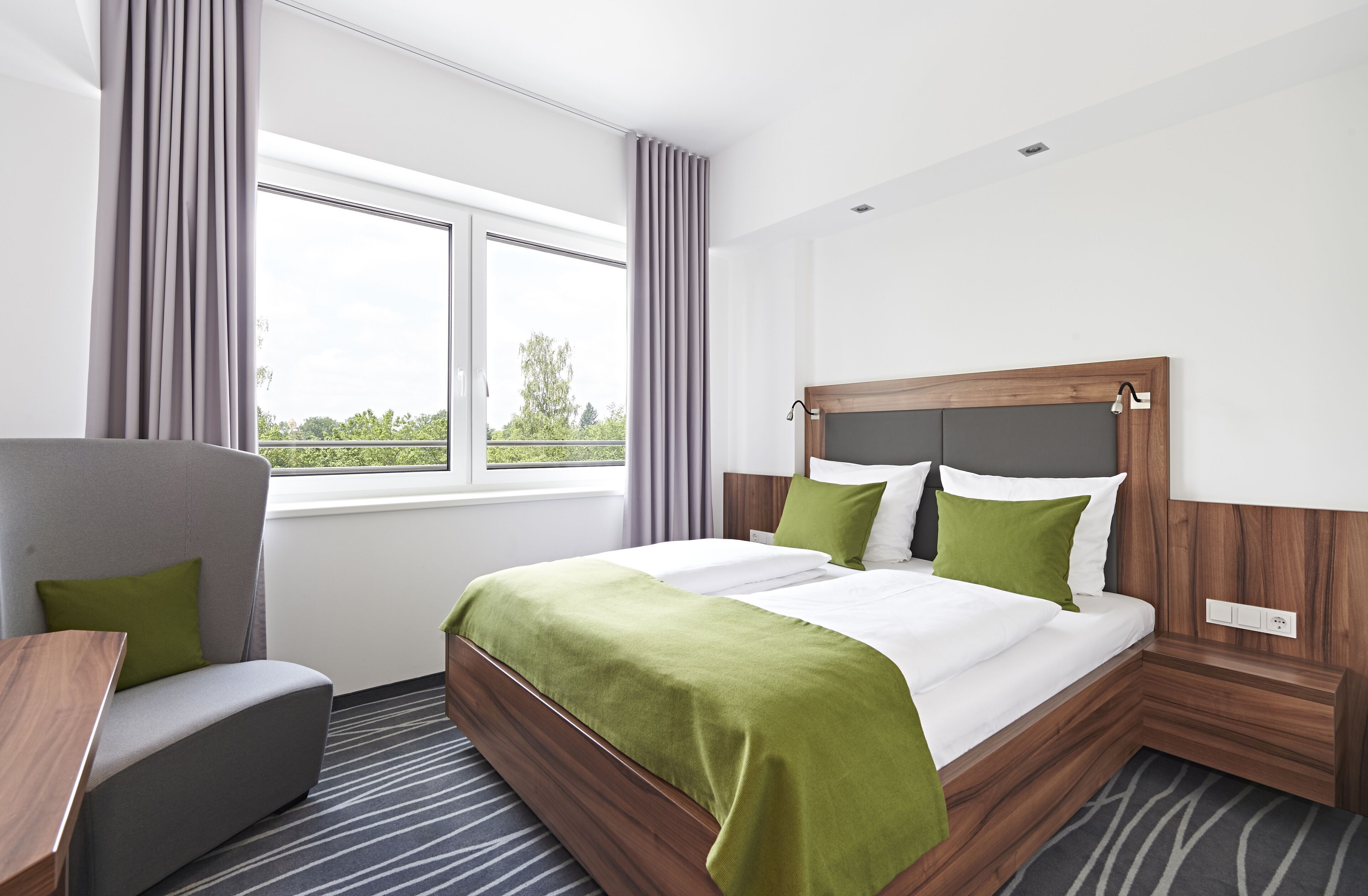 In-room safe, desk, laptop workspace, blackout drapes