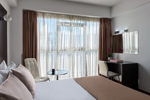 Superior Room | Premium bedding, in-room safe, desk, blackout drapes - Breeze Boutique Hotel (Athens)