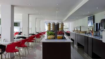 Daily buffet breakfast (EUR 10 per person)