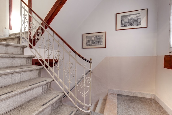 Interior entrance