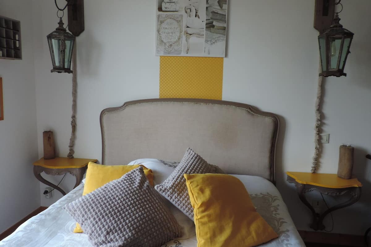 Quarto casal (Safran) | 1 quarto, individualmente decorados, individualmente mobiliados