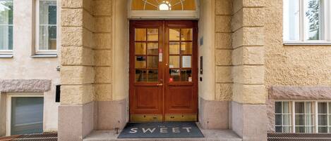 Fachada de la propiedad