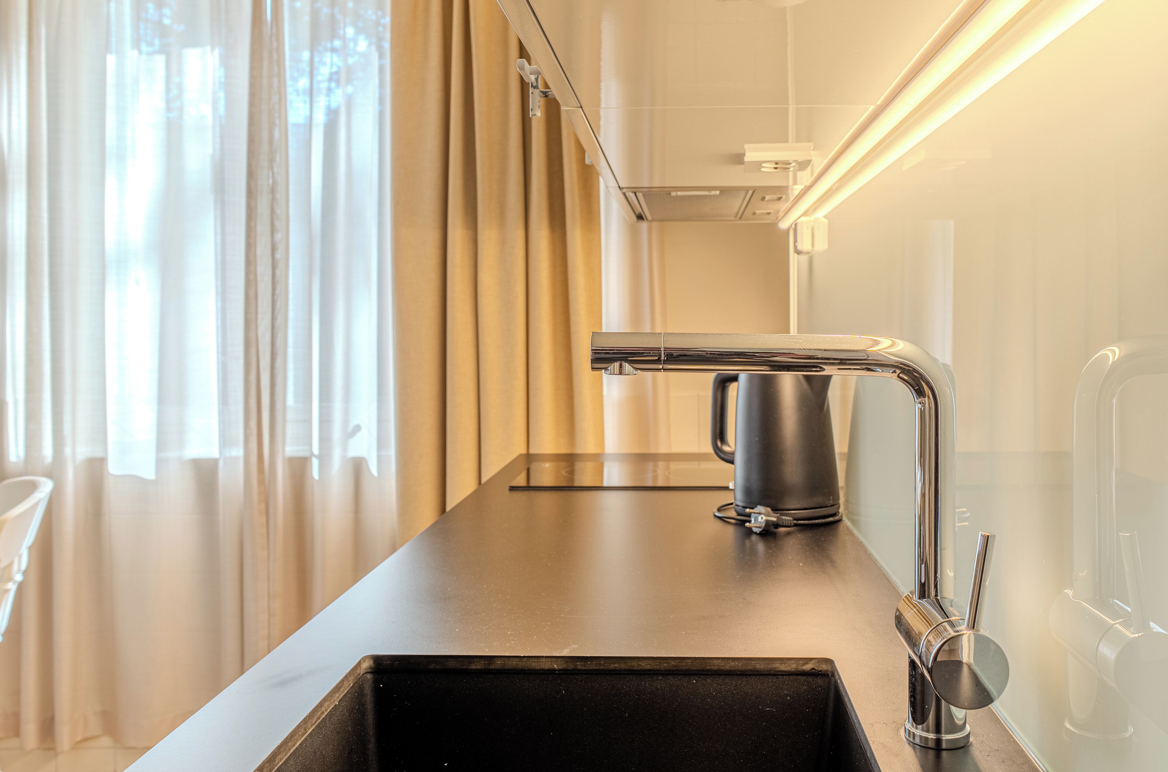 standard apartment, 1 bedroom | private kitchen | fridge, stovetop, coffee/tea maker, electric kettle