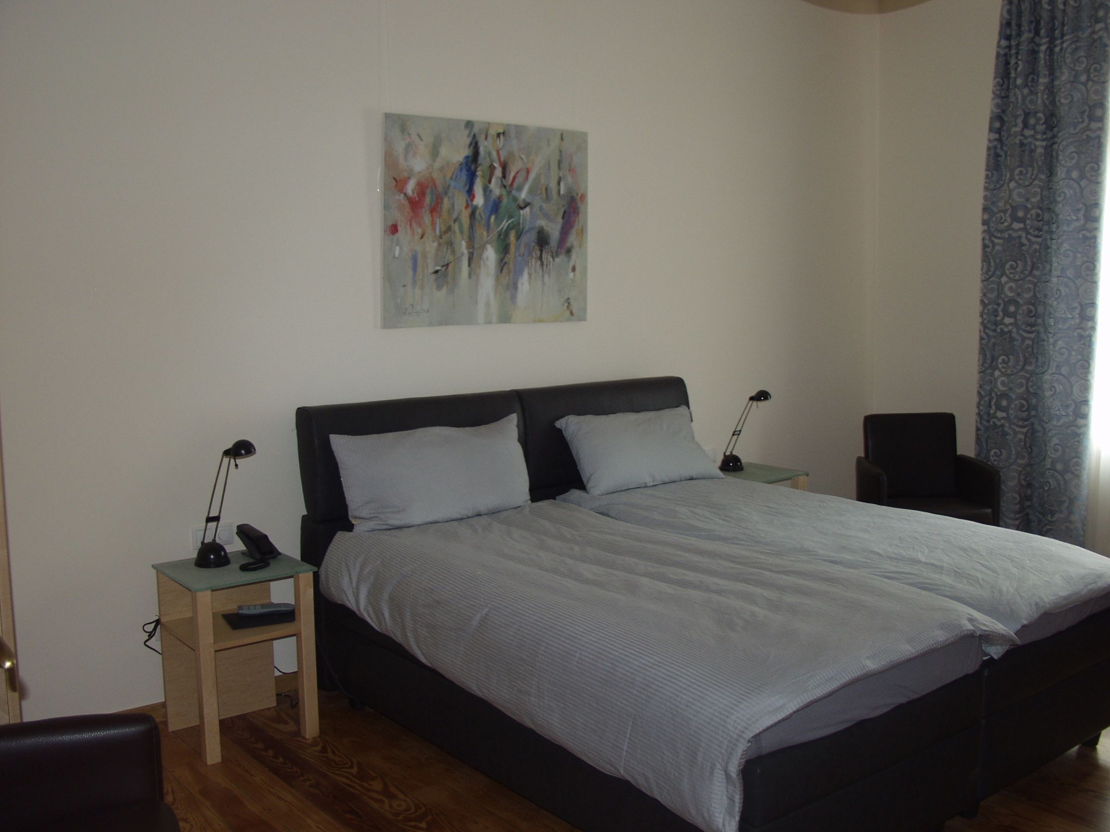 Minibar, desk, blackout curtains, soundproofing