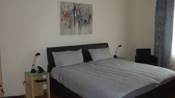 Minibar, desk, blackout curtains, soundproofing
