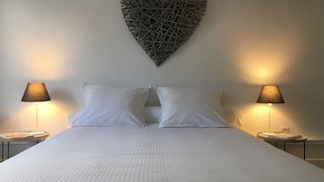 2 kamar tidur, seprai premium, dan tempat tidur Select Comfort