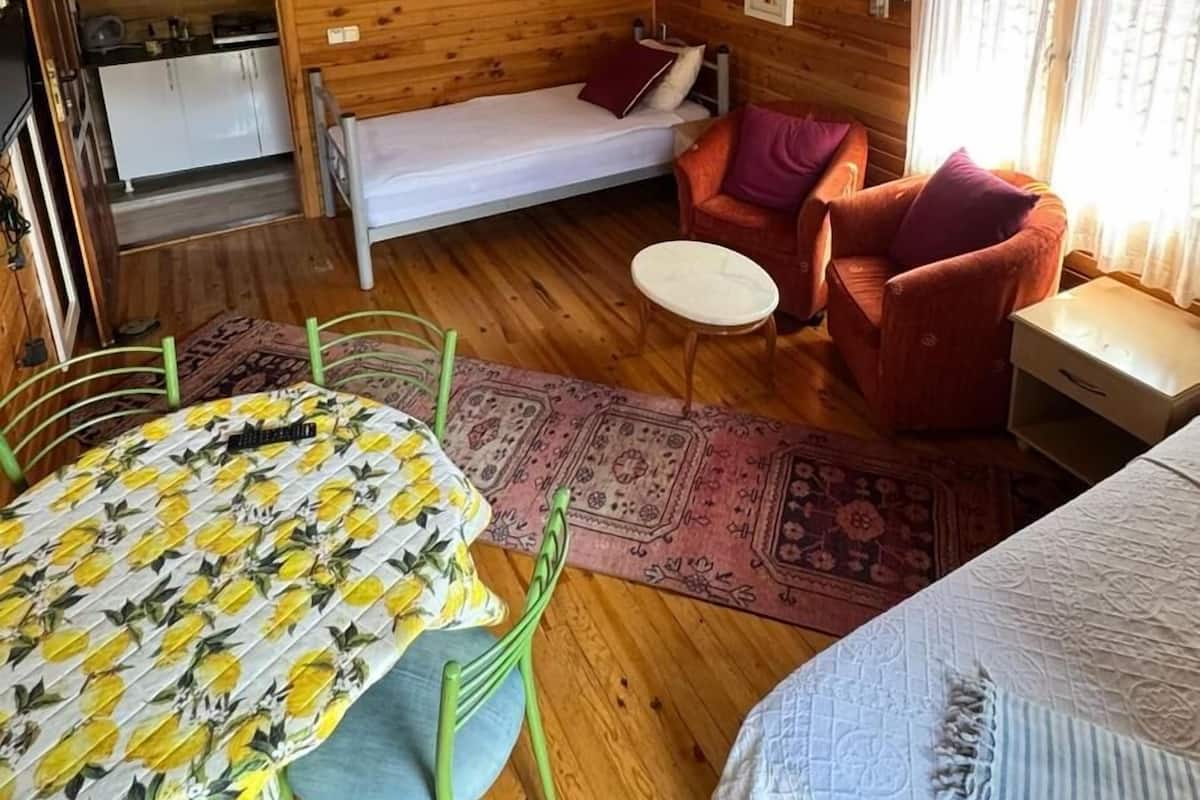 MUTFAKLI FAMILY BUNGALOW DAG MANZARALI108 | 1 chambre, décoration personnalisée