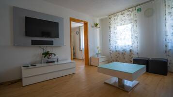 Leilighet – standard, privat bad, byutsikt (og 1) | Lounge