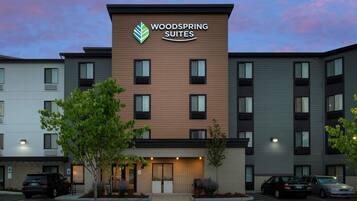 Front of property - evening/night