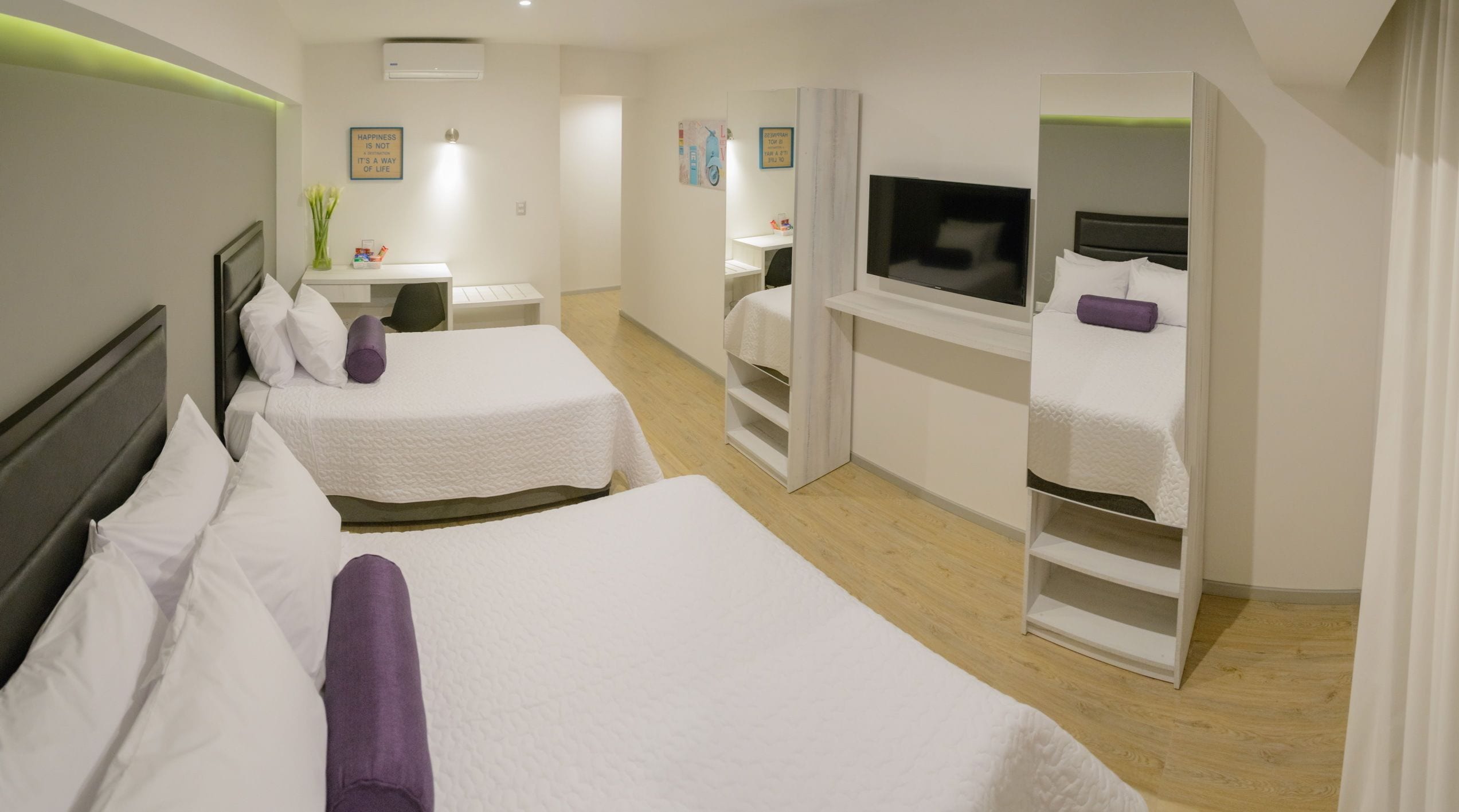 Zweibettzimmer | Hochwertige Bettwaren, Minibar, Schreibtisch, Verdunkelungsvorhänge