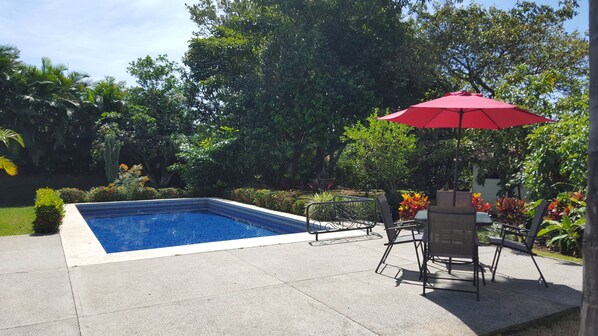 Alberca al aire libre 