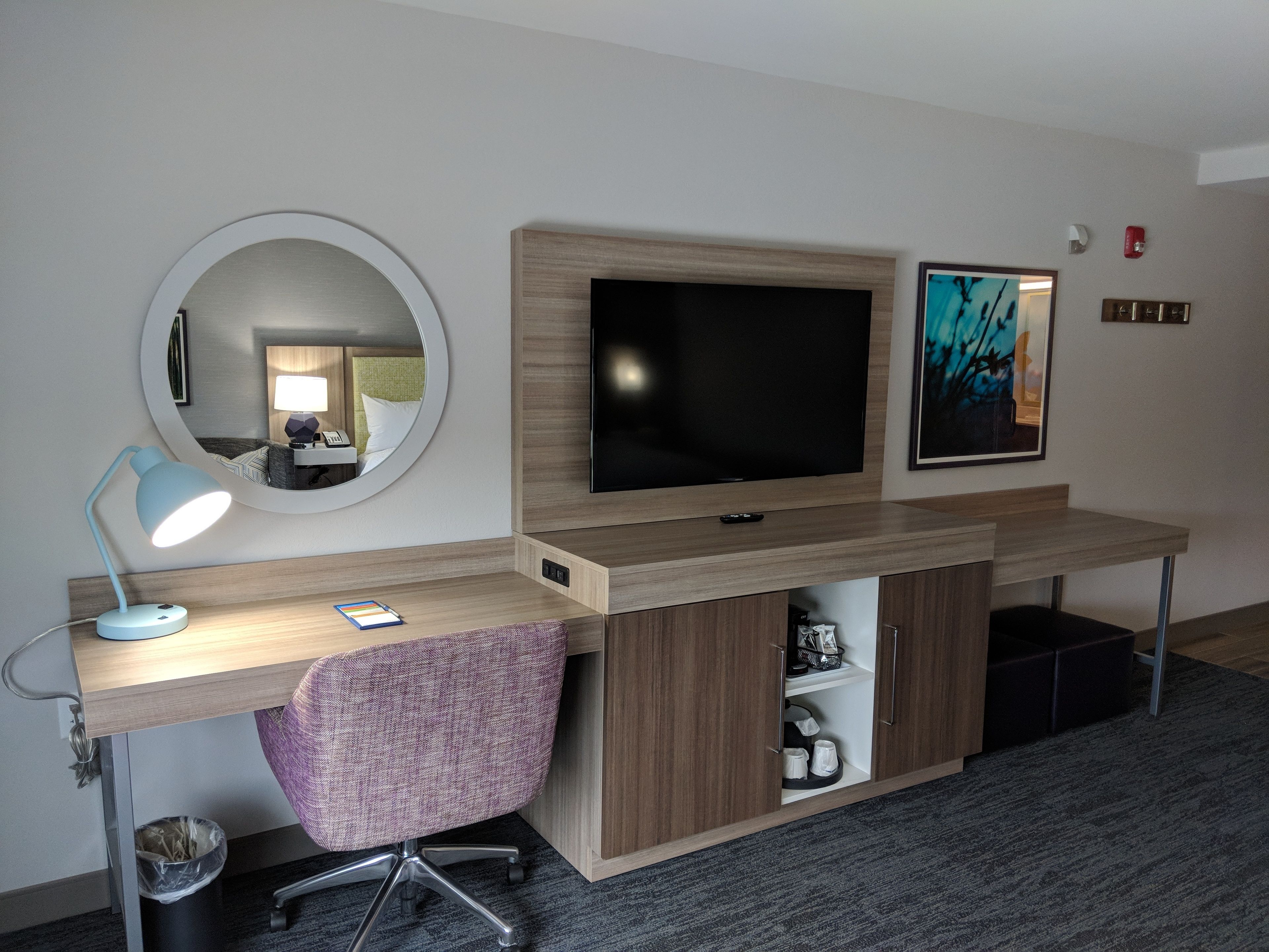 room, 1 king bed with sofa bed, accessible, refrigerator (bathtub) | laptop workspace, blackout curtains, free wifi